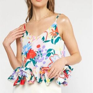 Entro Floral Camisole Top